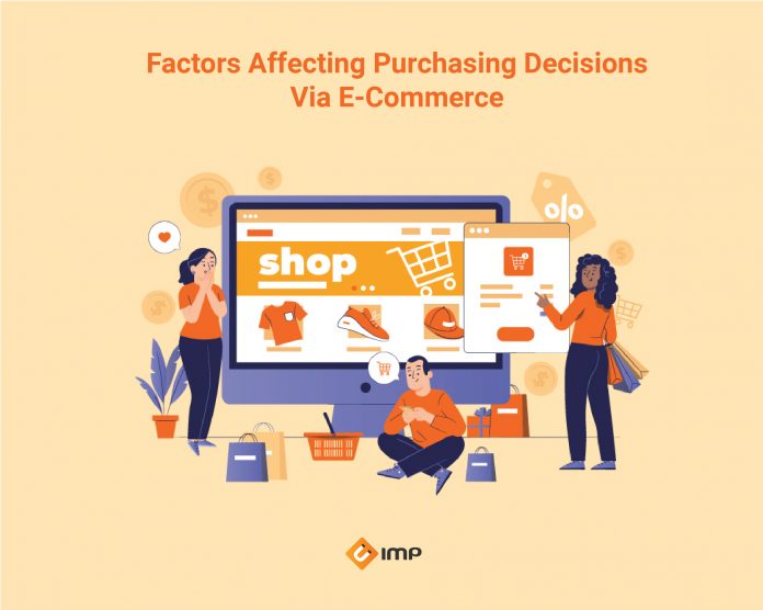 factors affecting purchasing Decisions via a-commerce
