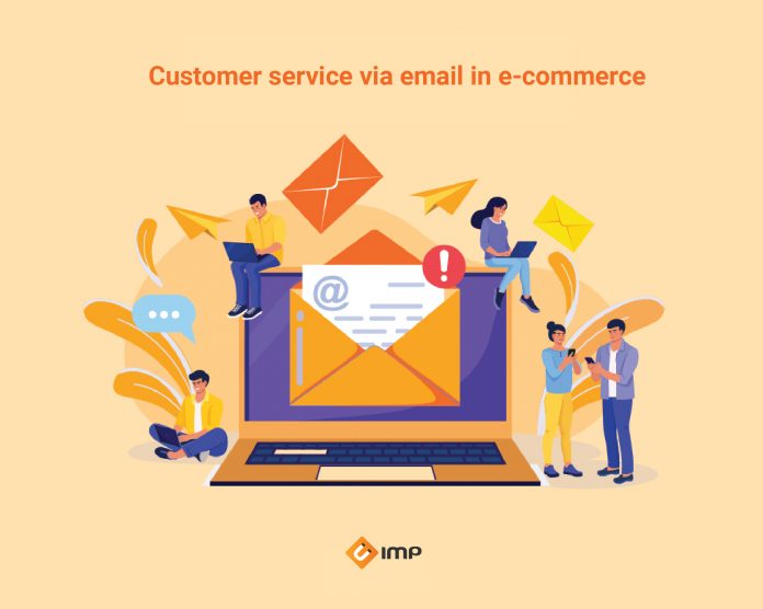 Customer service via email in e-commerce