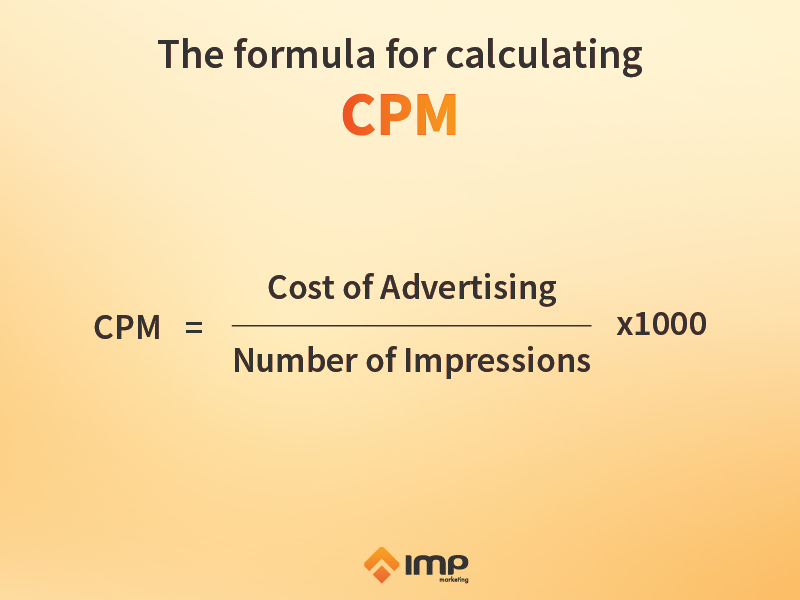  Cost-per-thousand impressions (CPM)